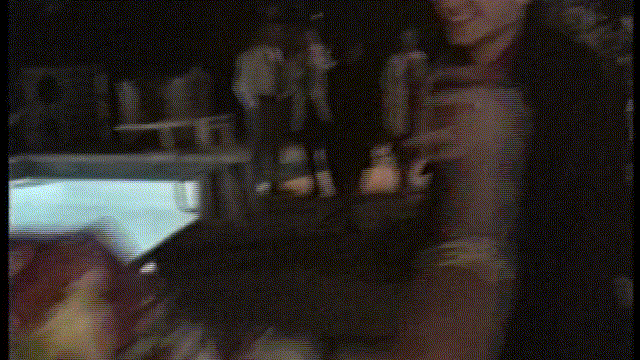 My grandmother, Mitra Namazie, dancing at my parents' wedding in 1994, captured on Video8.